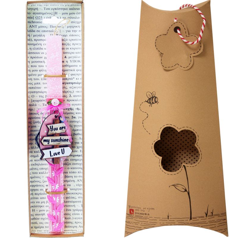 Easter Candle Egg Label