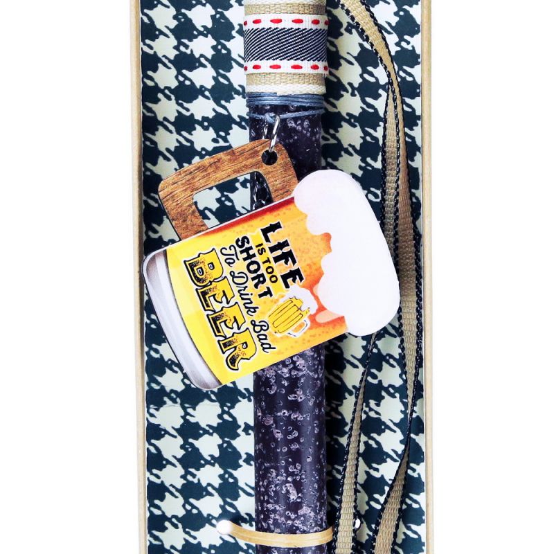 Λαμπάδα Μπρελόκ ποτήρι μπύρα - Σοκολά