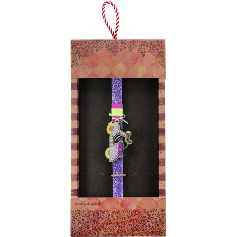 Easter Candle scooter key ring