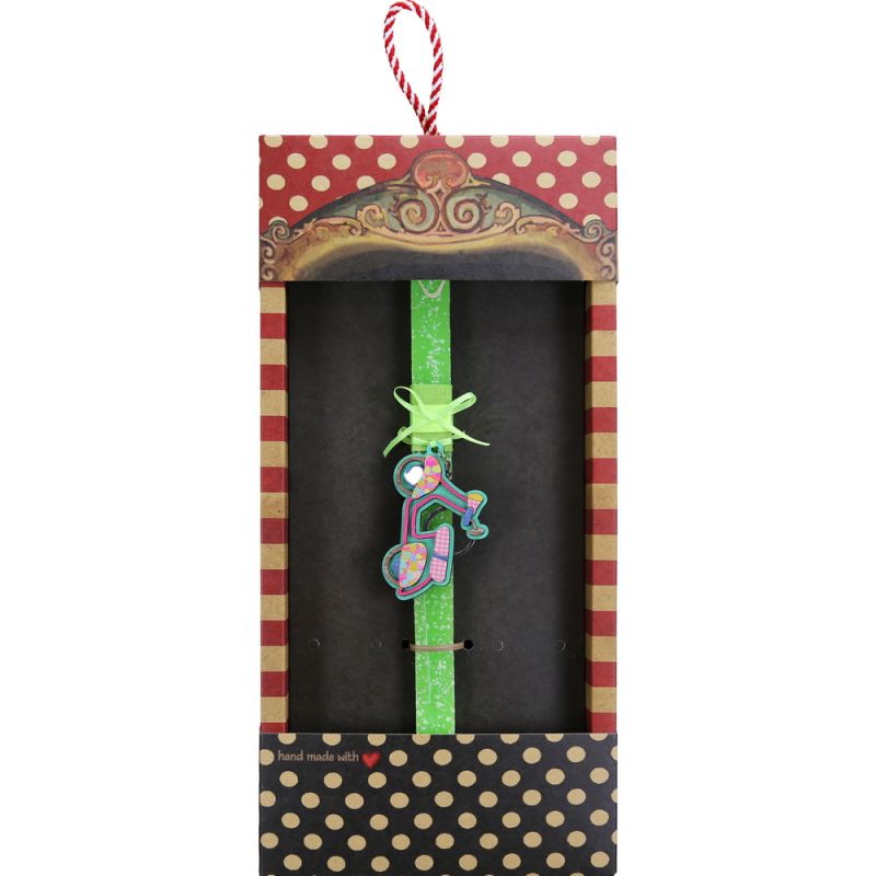 Easter Candle scooter key ring