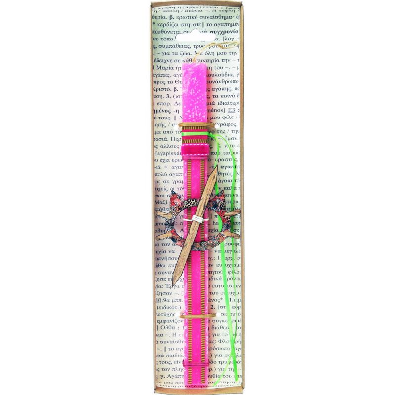 Easter Candle hair clip