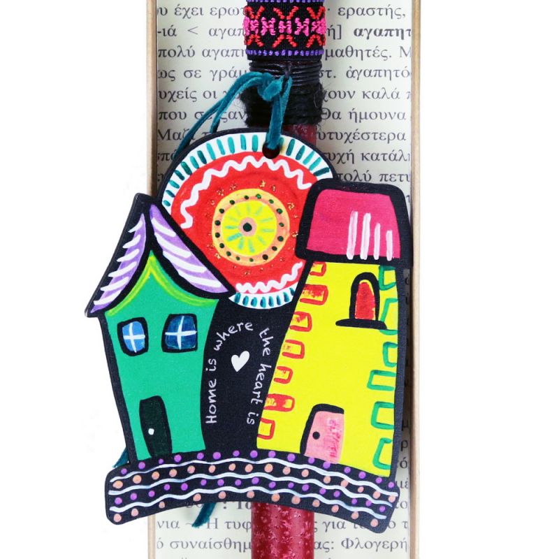 Easter Candle Dream houses 12cm - Home is where…