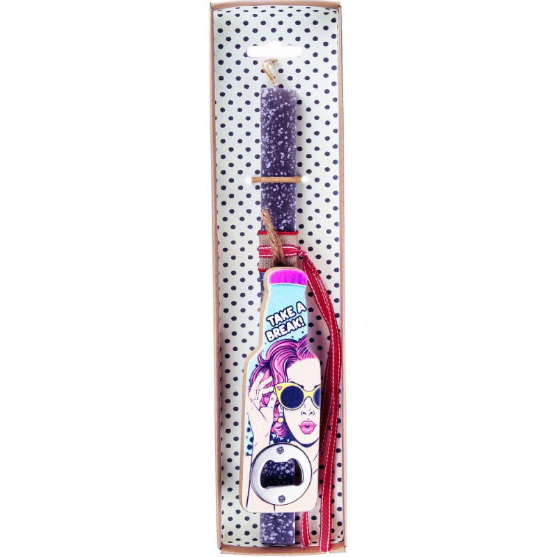 Easter Candle beer opener