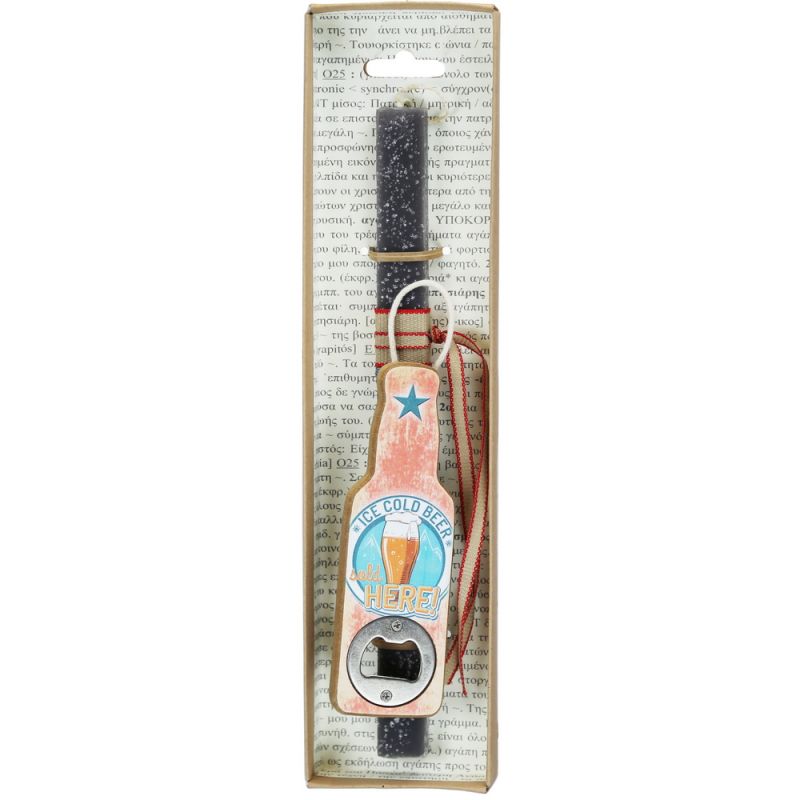 Easter Candle beer opener