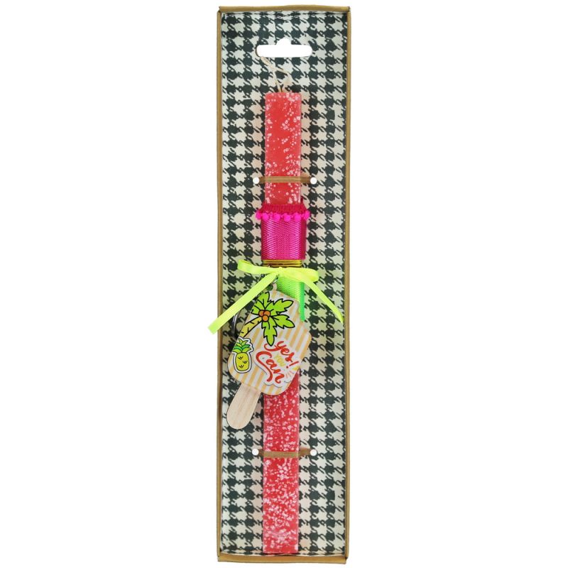 Easter Candle Keyring ice cream