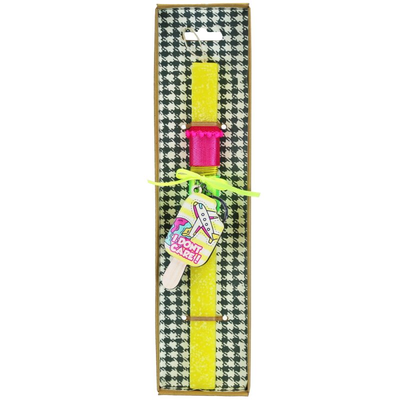 Easter Candle Keyring ice cream