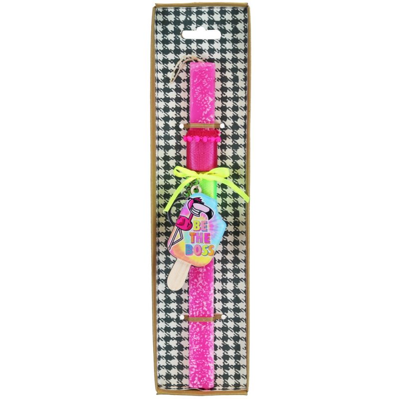 Easter Candle Keyring ice cream