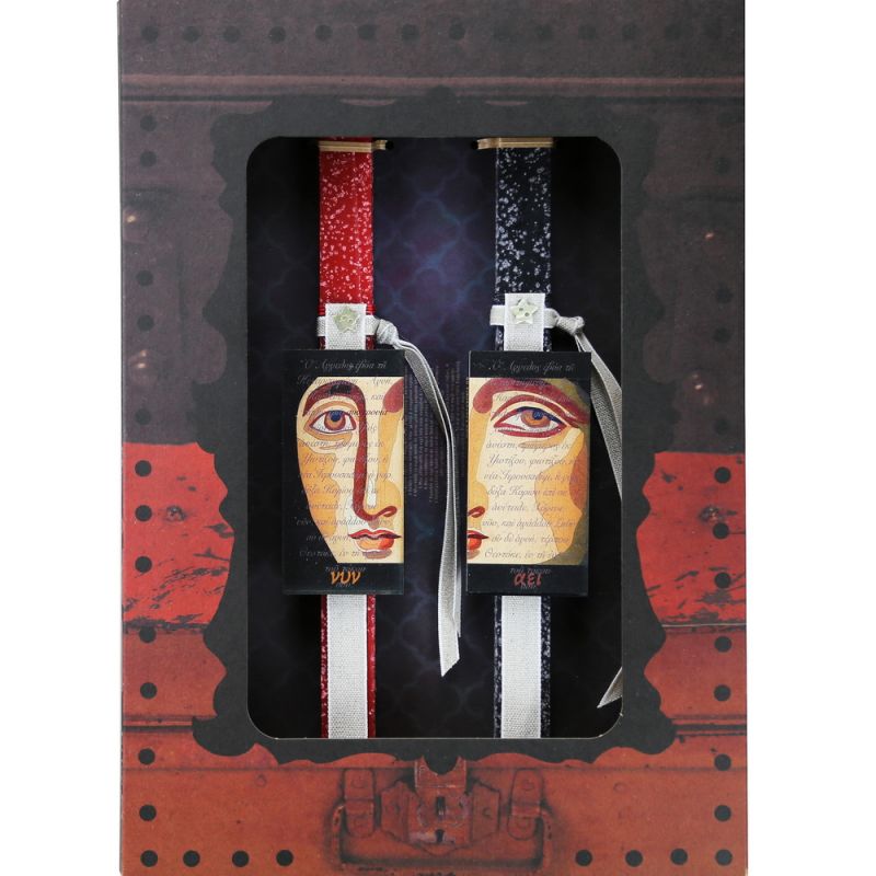 Λαμπάδα (lg) Αγιογραφία για δύο (2σχ.)