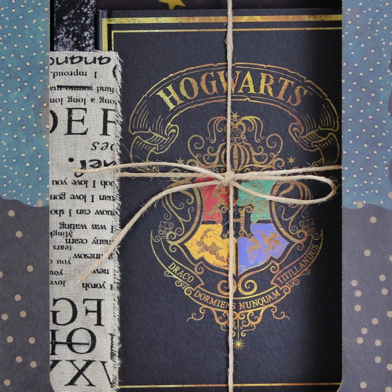 Λαμπάδα Harry Potter Βιβλίο - Μαύρο