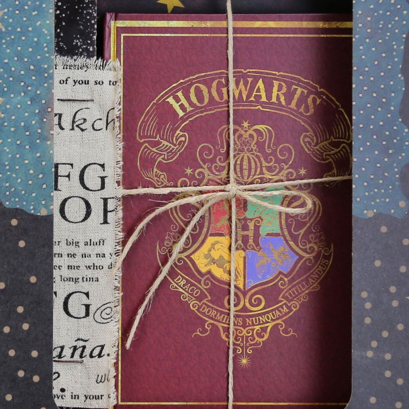 Λαμπάδα Harry Potter Βιβλίο - Μπορντό