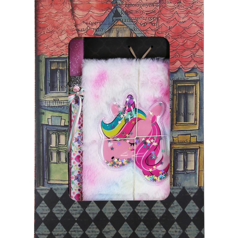 Easter Candle Dreaming Unicorn Notebook