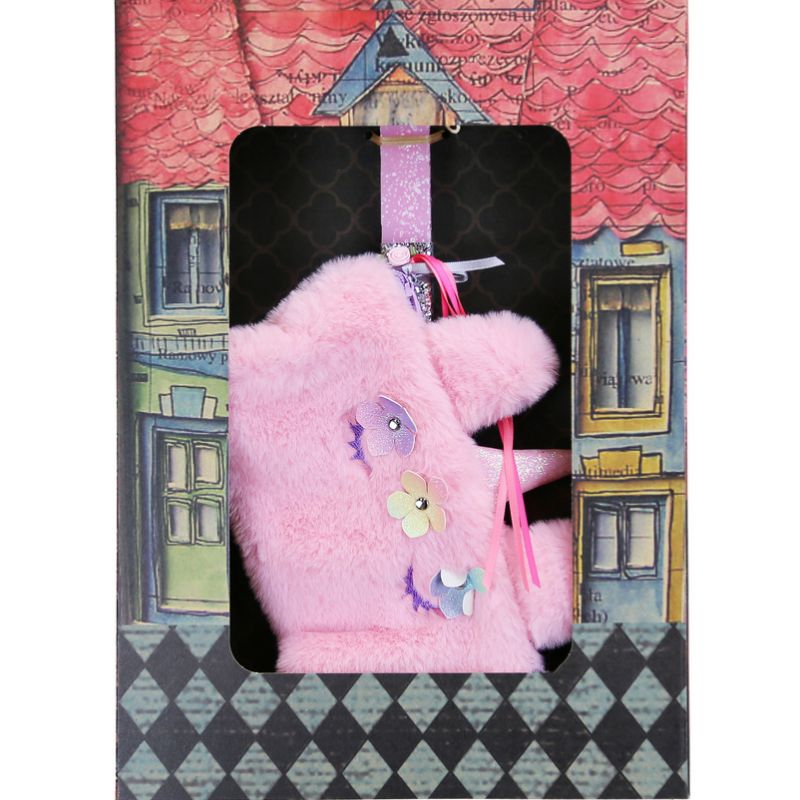 Easter Candle Shy Unicorn Plush Pencil Case