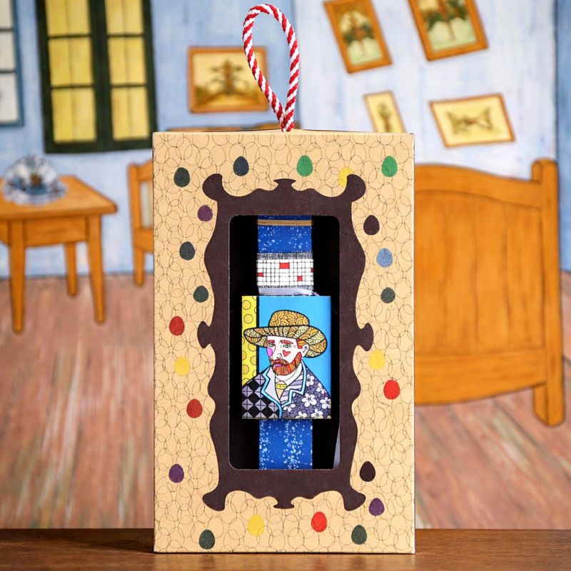 Λαμπάδα Μαγνητάκι Art - Βαν Γκονγκ