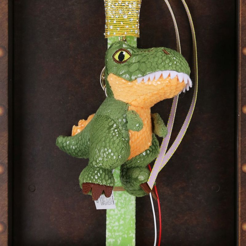 Λαμπάδα Δεινόσαυρος μπρελόκ - Πράσινος