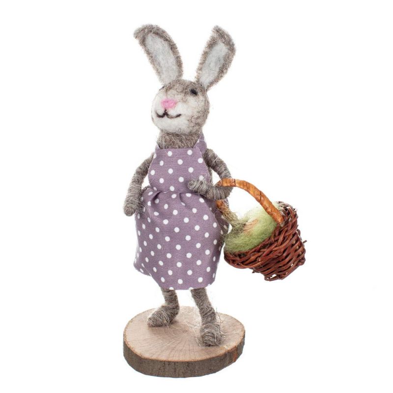 Celeste Wool Rabbit 19x7cm