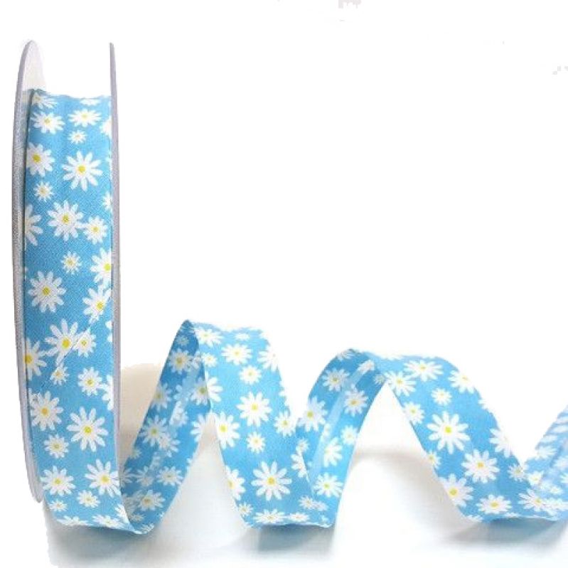 Κορδέλα 20μ. μαργαρίτες Άκουα 20χιλ. 