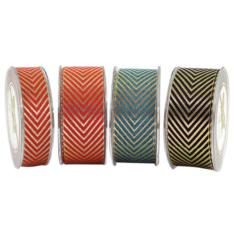 LIBERTAD CHEVRON goldPRINT 3,5cmx9m-white