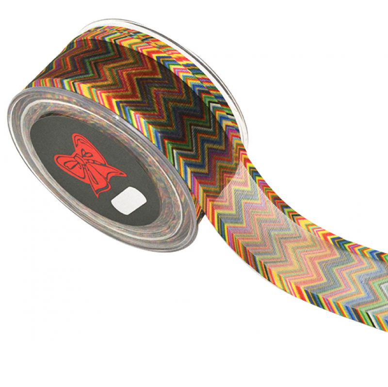 ORGANDY DIZZI  3,8cmΧ23m - MULTICOLOR