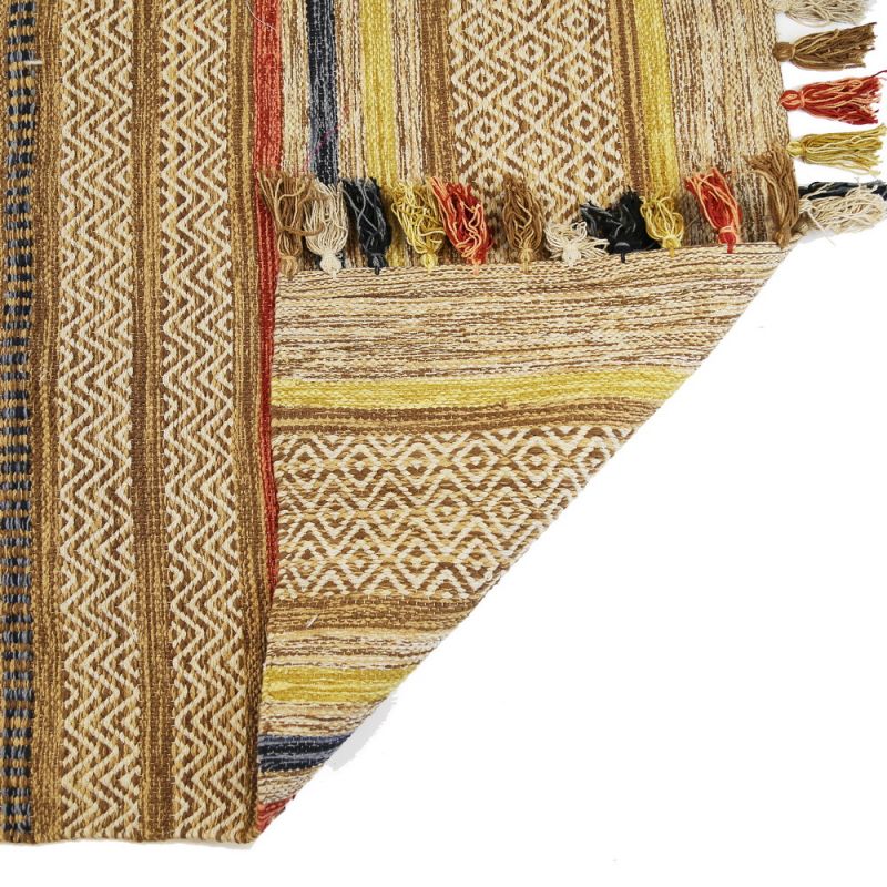 Antara cotton hand loom rug 90x150cm - GOLD
