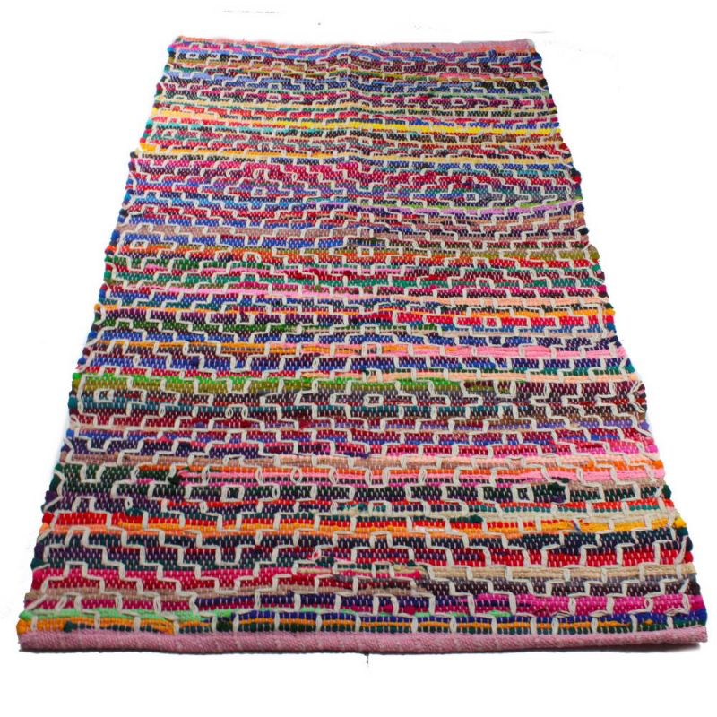 Mandira Recycled Cotton Rag Rug 75 x 135cm