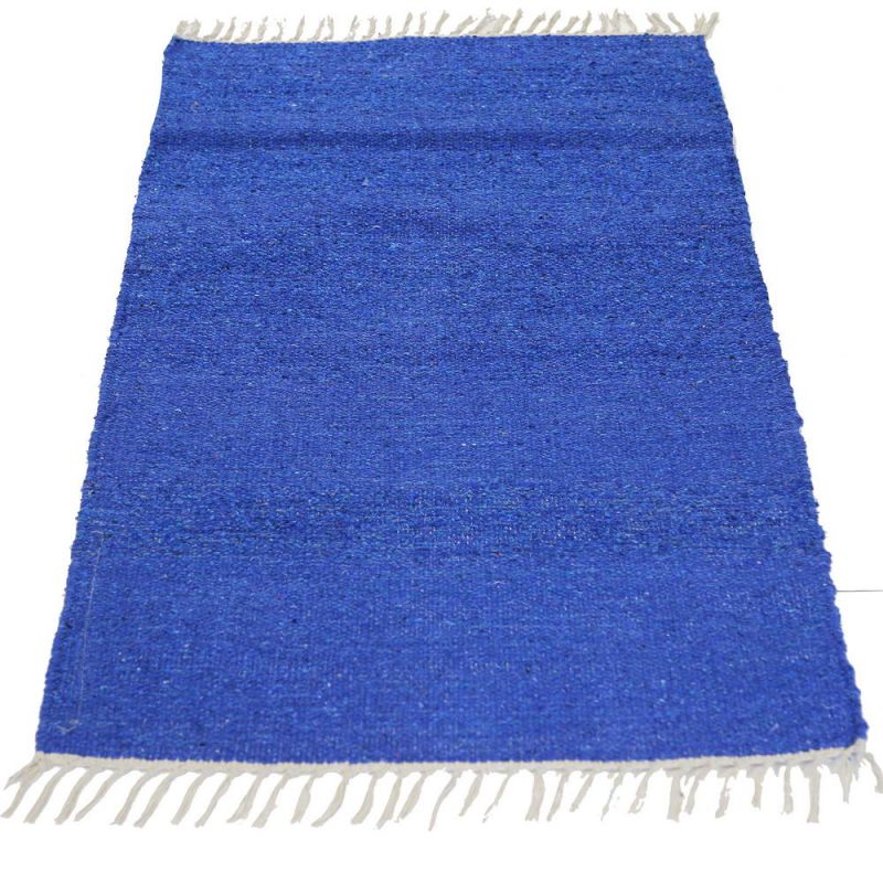 Plain Recycled Yarn Rug