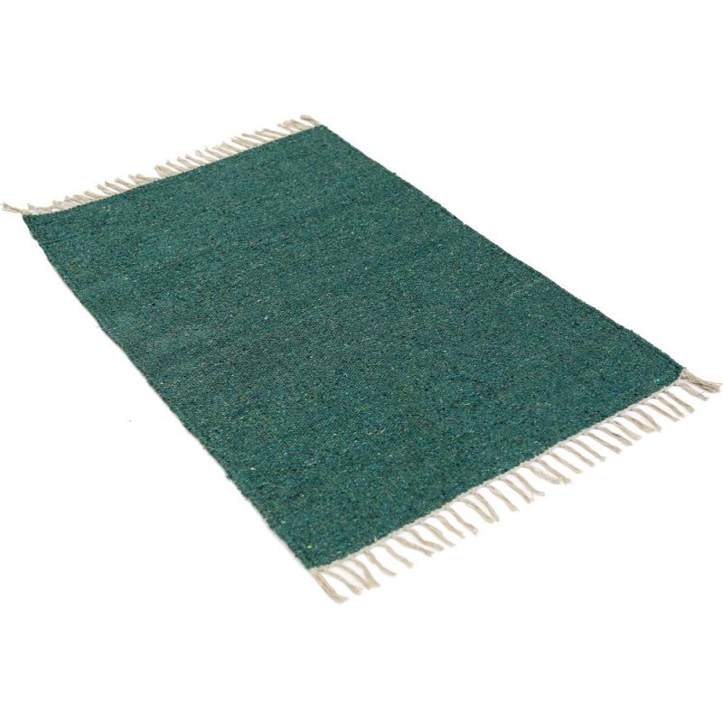 Plain Recycled Yarn Rug