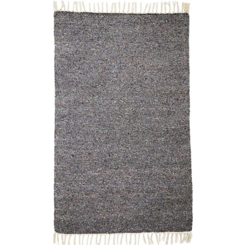 Plain Recycled Yarn Rug