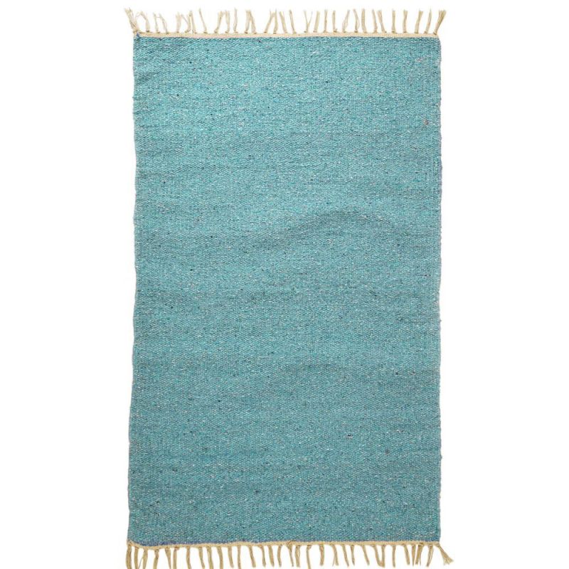 Plain Recycled Yarn Rug