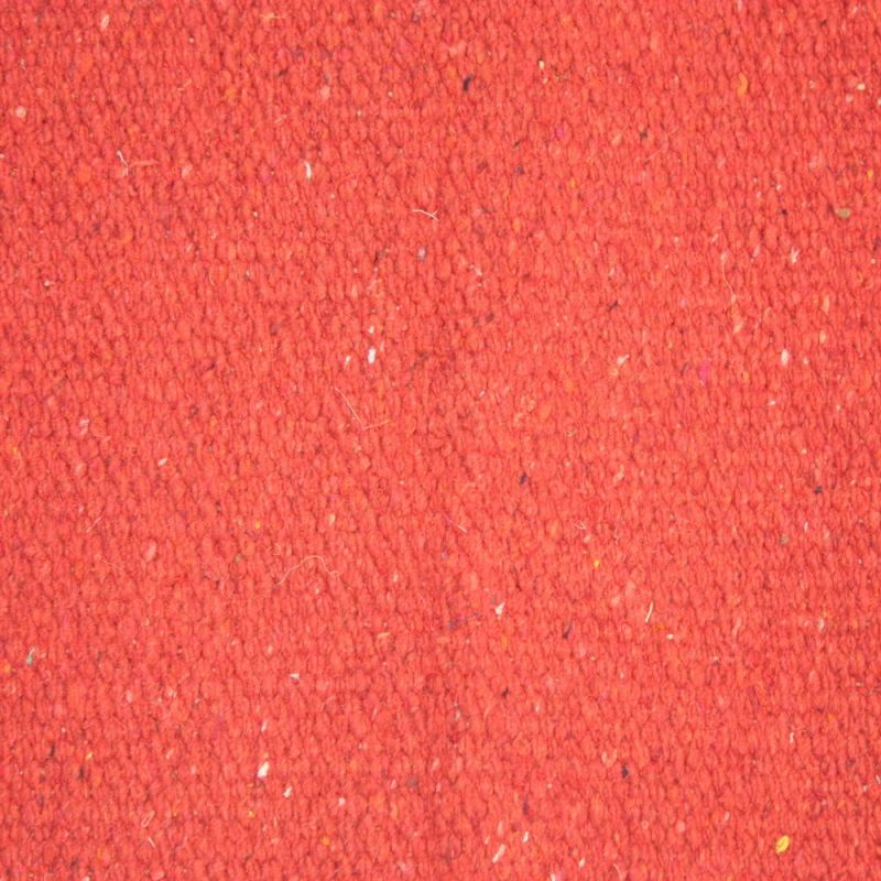 Plain Recycled Yarn Rug Red(RD) 90 x 150cm