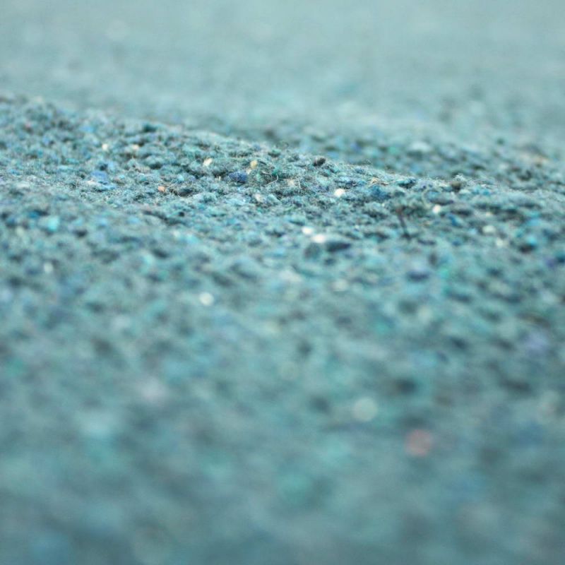 Plain Recycled Yarn Rug Teal(TL) 90 x 150cm