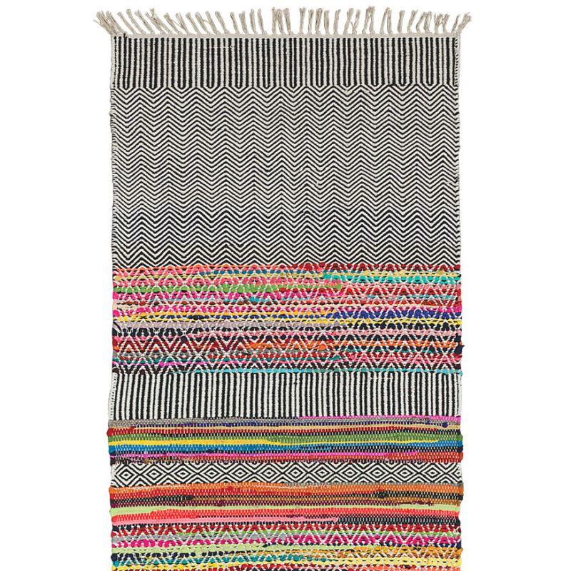 Rishikesh handloom indian rug, 75x240cm