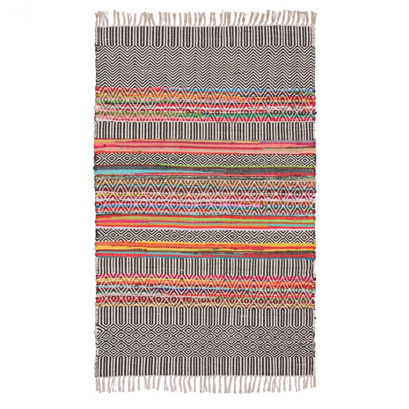 Rishikesh handloom indian rug, 90x150cm
