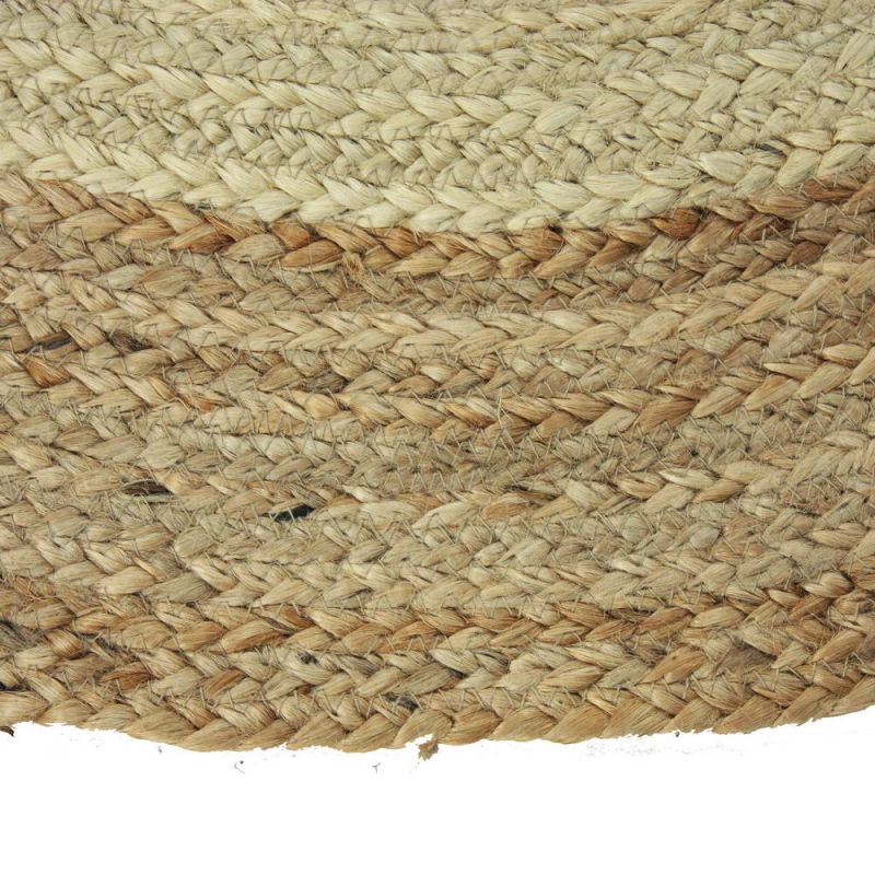 Sariska oval jute rug, 90x150cm