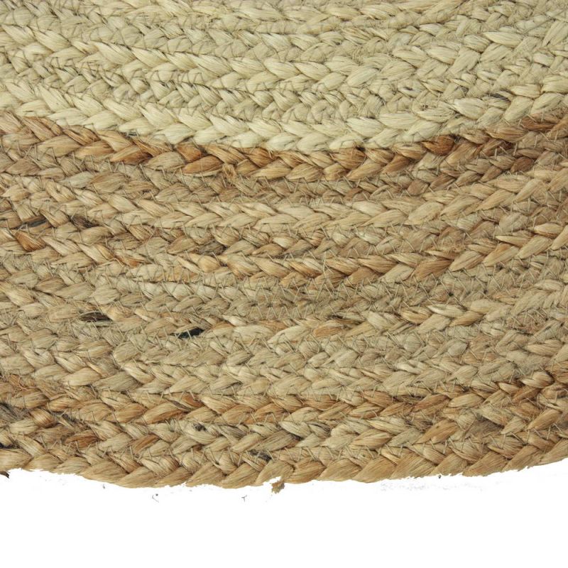 Sariska oval jute rug, 90x150cm