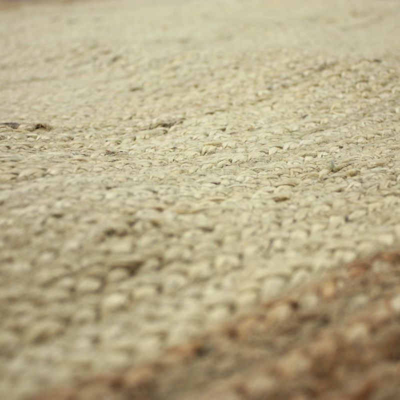 Sariska oval jute rug, 90x150cm