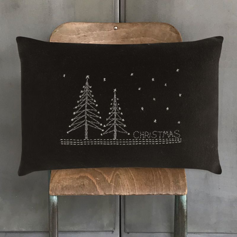 Wool cushion-Christmas