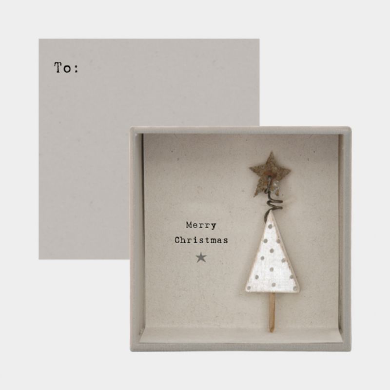 Κάρτα σε κουτί-Merry Christmas
