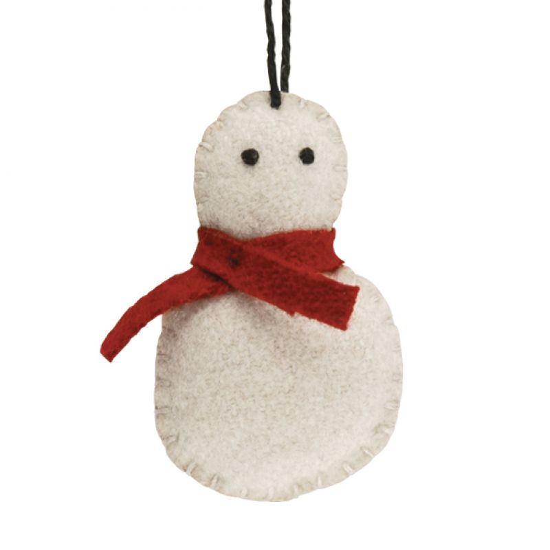 Felt hanging snowman-Tiny