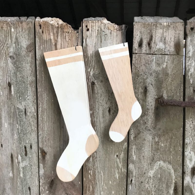 Κάλτσα ξύλινη - μικρή 25εκ.