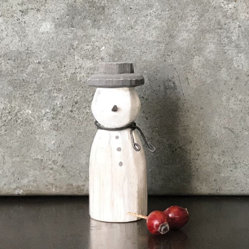 Χιονάνθρωπος ξύλινος 5,5εκ.