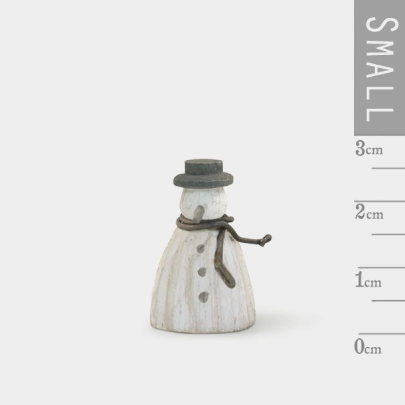Wooden snowman-Tiny 