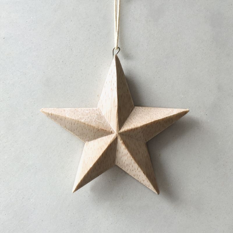 Star-Sml natural wood