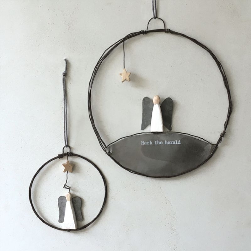 Στεφάνι σύρμα μικρό 7,5εκ. - Άγγελος