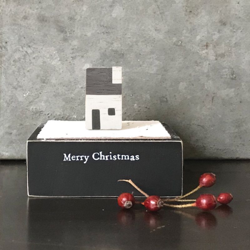 Square block-Christmas house