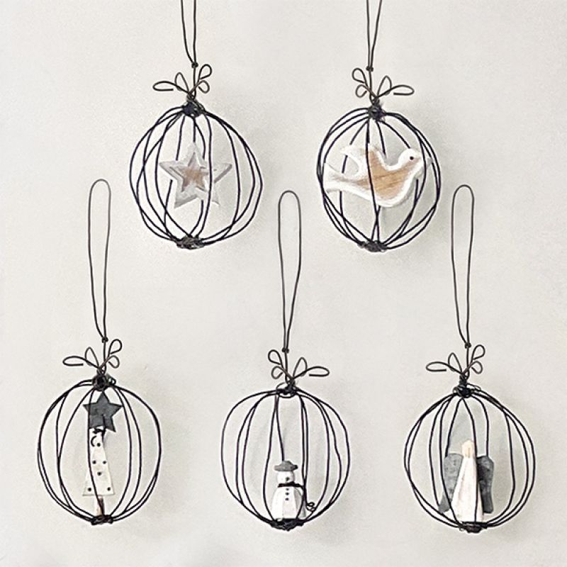 Wire bauble-Angel
