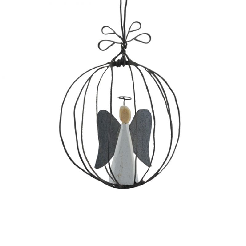 Wire bauble-Angel