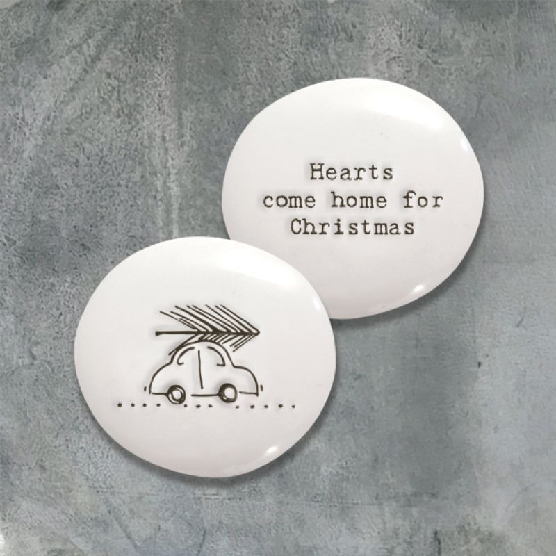 Porcelain pebble – Hearts come home...