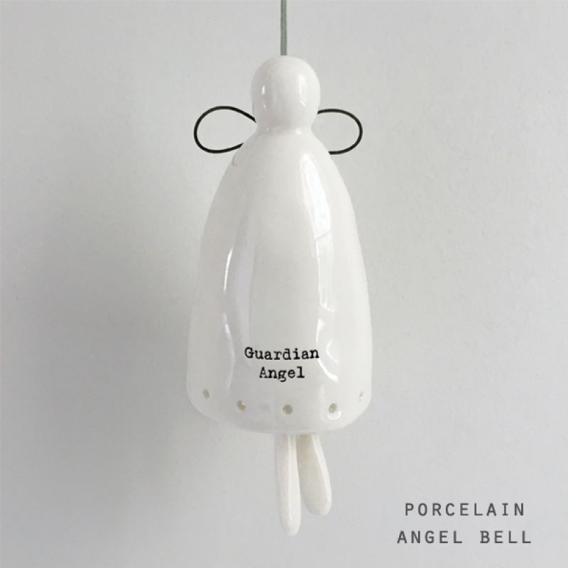 Porcelain angel bell-Guardian angel