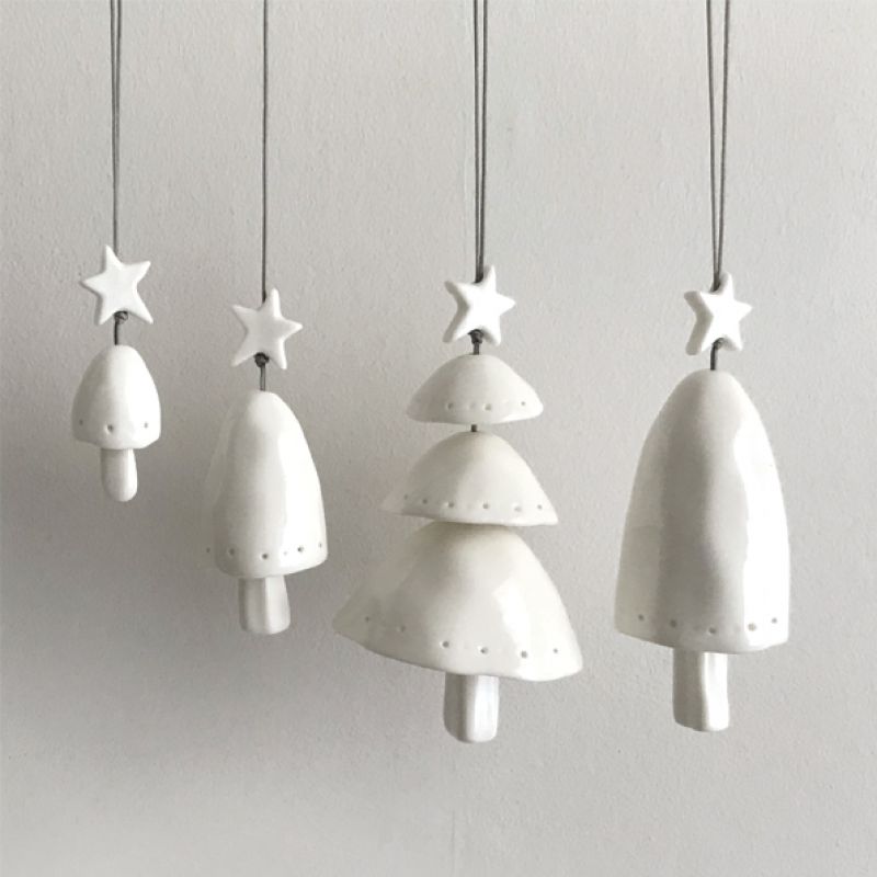 Layered Christmas tree bell