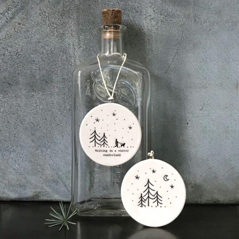 Πορσελάνινη Μπάλα 6,5 - Έλατα 